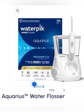 Waterpik Aquarius Water Flosser with 7 Tips